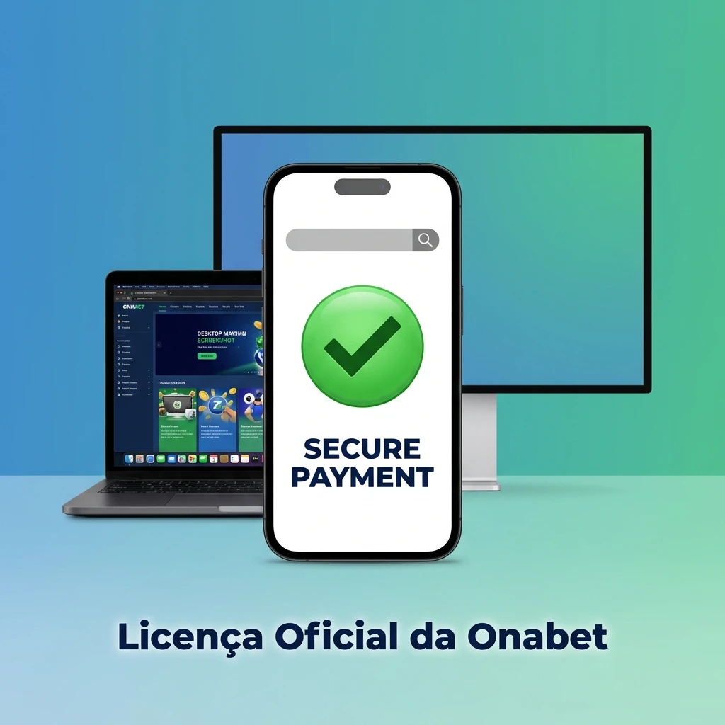 Licença oficial da Onabet garantindo operações legais, seguras e auditadas para apostas e cassino online no Brasil