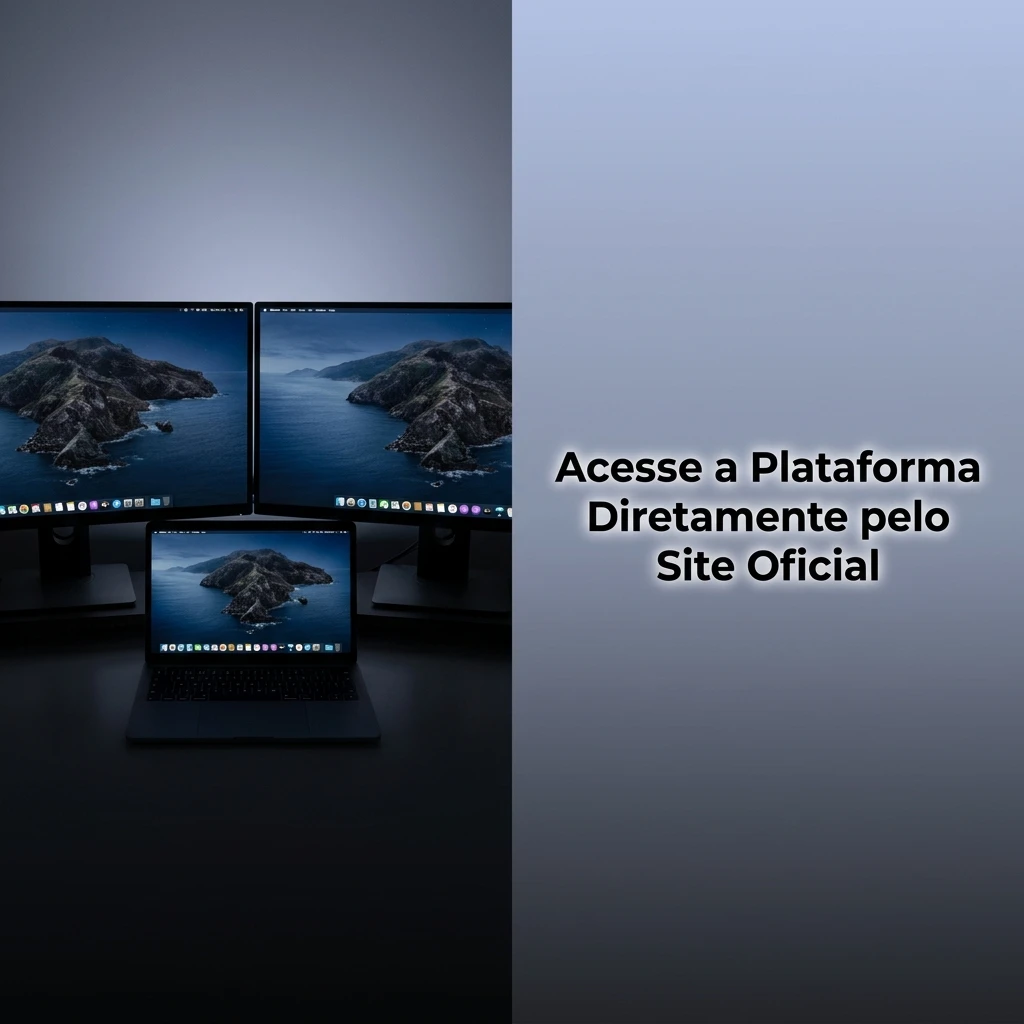 Acesse a plataforma oficial pelo navegador sem instalar aplicativos e aproveite apostas, cassino e slots