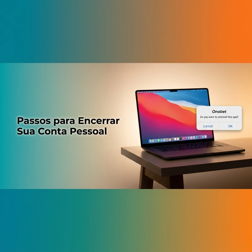 Passos para encerrar conta pessoal: acesse configurações, localize a opção excluir conta e confirme a solicitação.