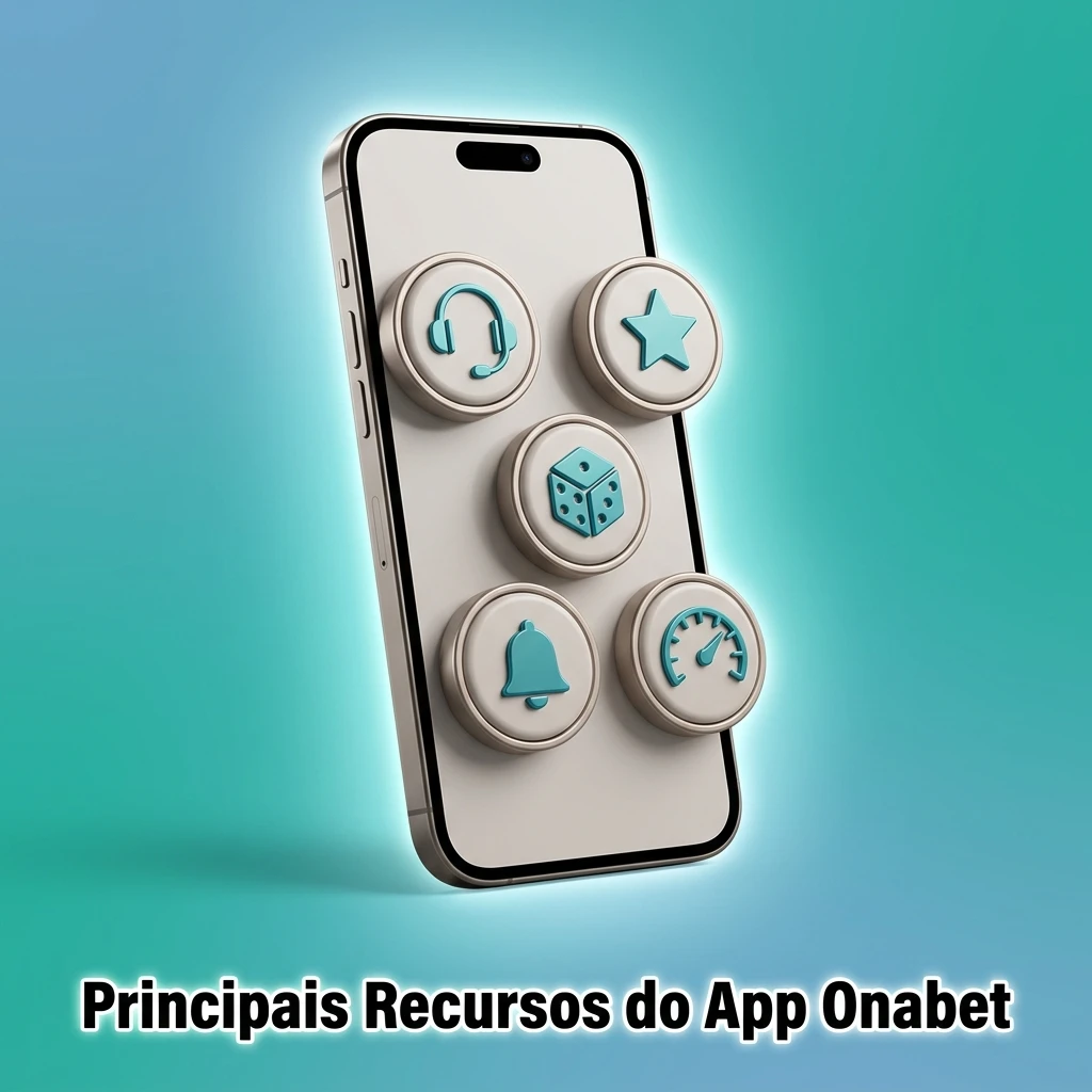 Interface do app Onabet com recursos para jogadores brasileiros, suporte a Pix, cassino e apostas esportivas ao vivo