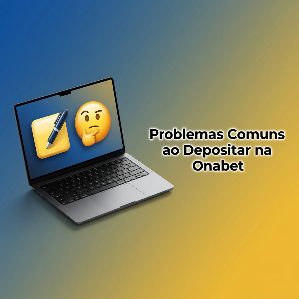 Problemas comuns ao depositar na Onabet: transação recusada, saldo não creditado e conta não verificada.