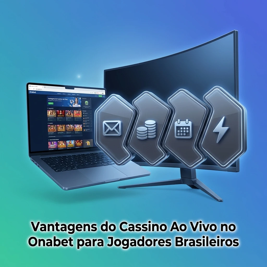 Cassino ao vivo Onabet com crupiês em HD, mesas variadas, Pix e provedores como Evolution para jogadores brasileiros
